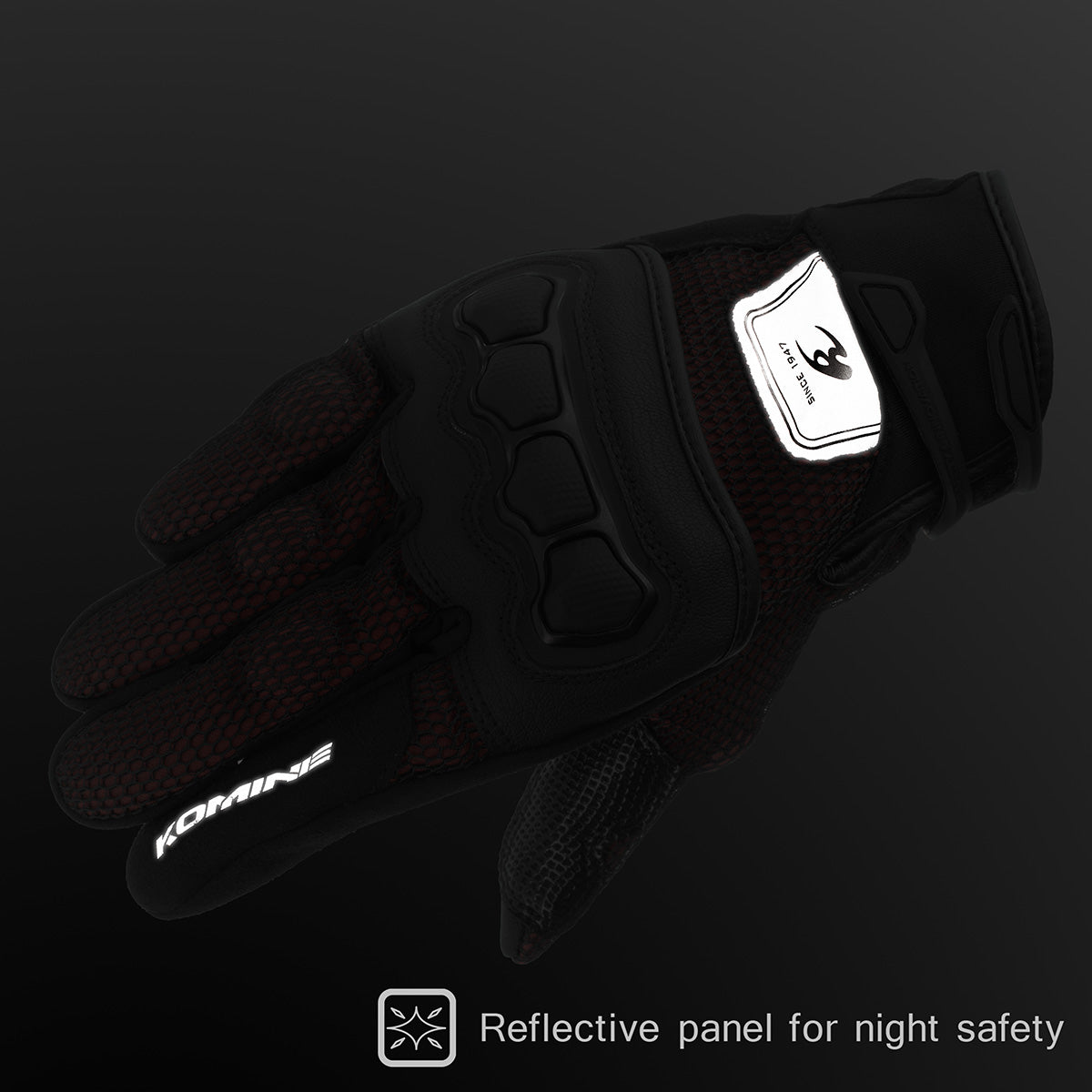 KOMINE GK-2153 Protective 3D Mesh Gloves