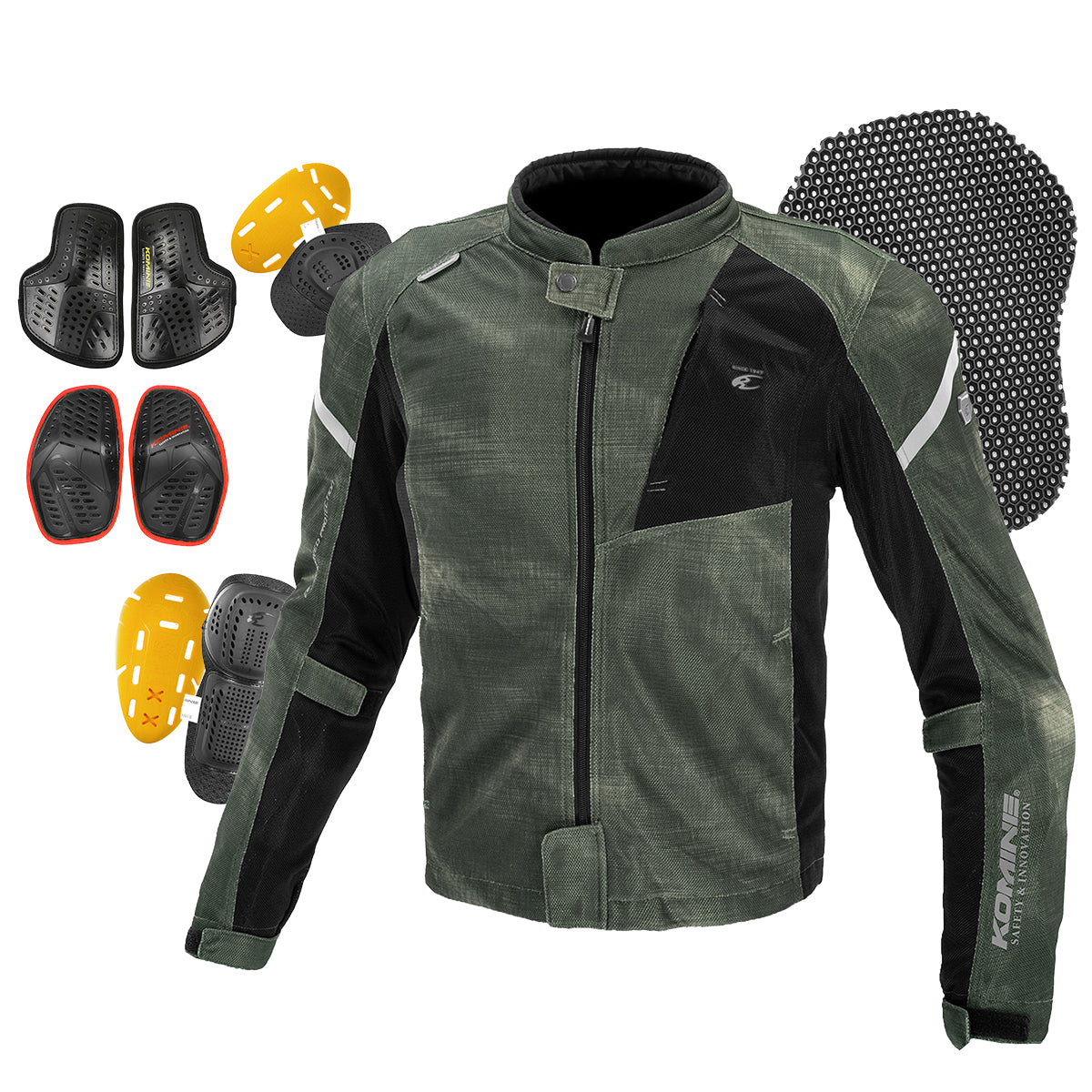 KOMINE JK-1283 Protective Full Mesh Jacket