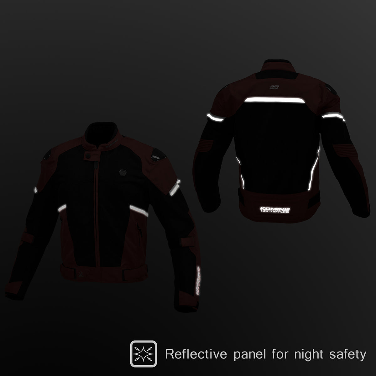 KOMINE JK-1573 Protective Carbon Mesh Jacket
