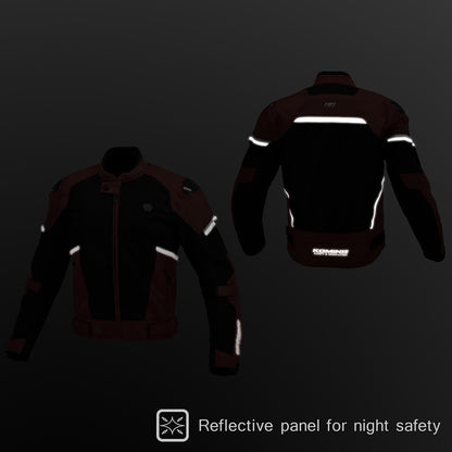 KOMINE JK-1573 Protective Carbon Mesh Jacket