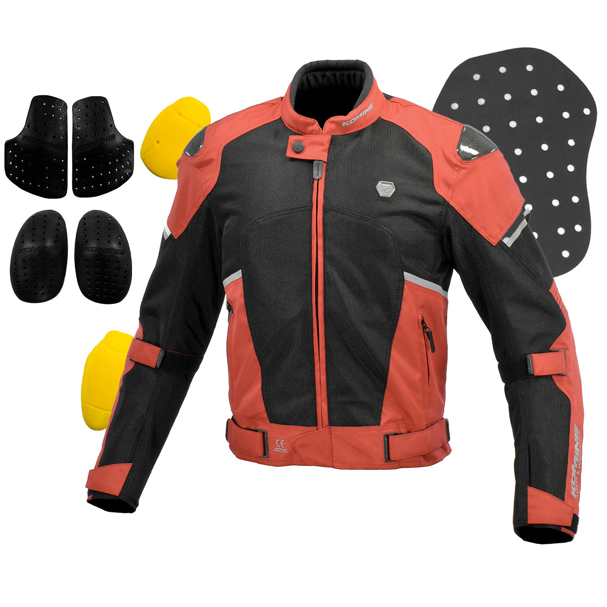 KOMINE JK-1573 Protective Carbon Mesh Jacket