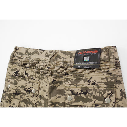 KOMINE PK-7443 Protective Riding Cotton Cargo Pants