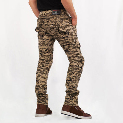 KOMINE PK-7443 Protective Riding Cotton Cargo Pants