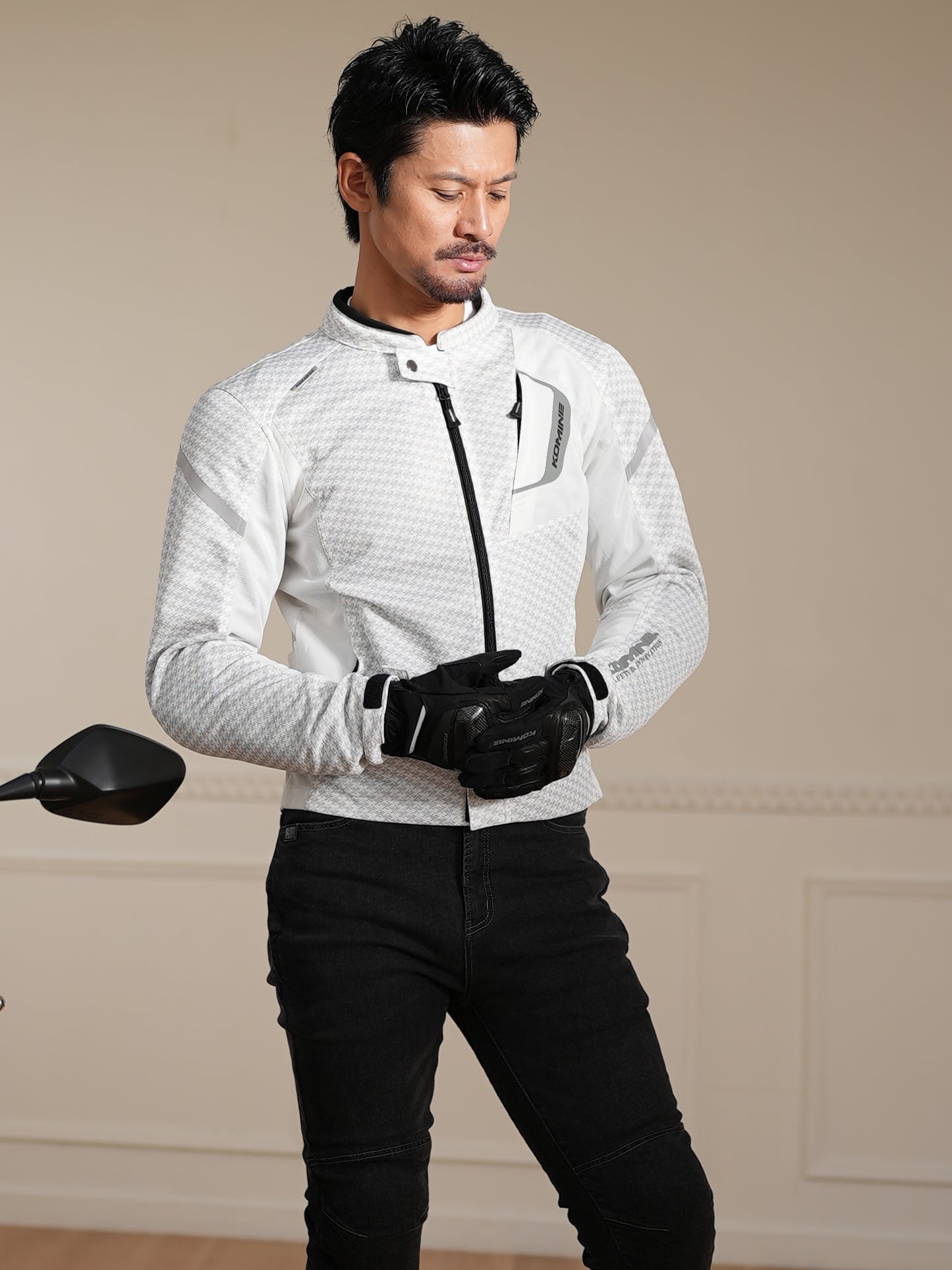 KOMINE GK-268 Carbon Mesh Gloves