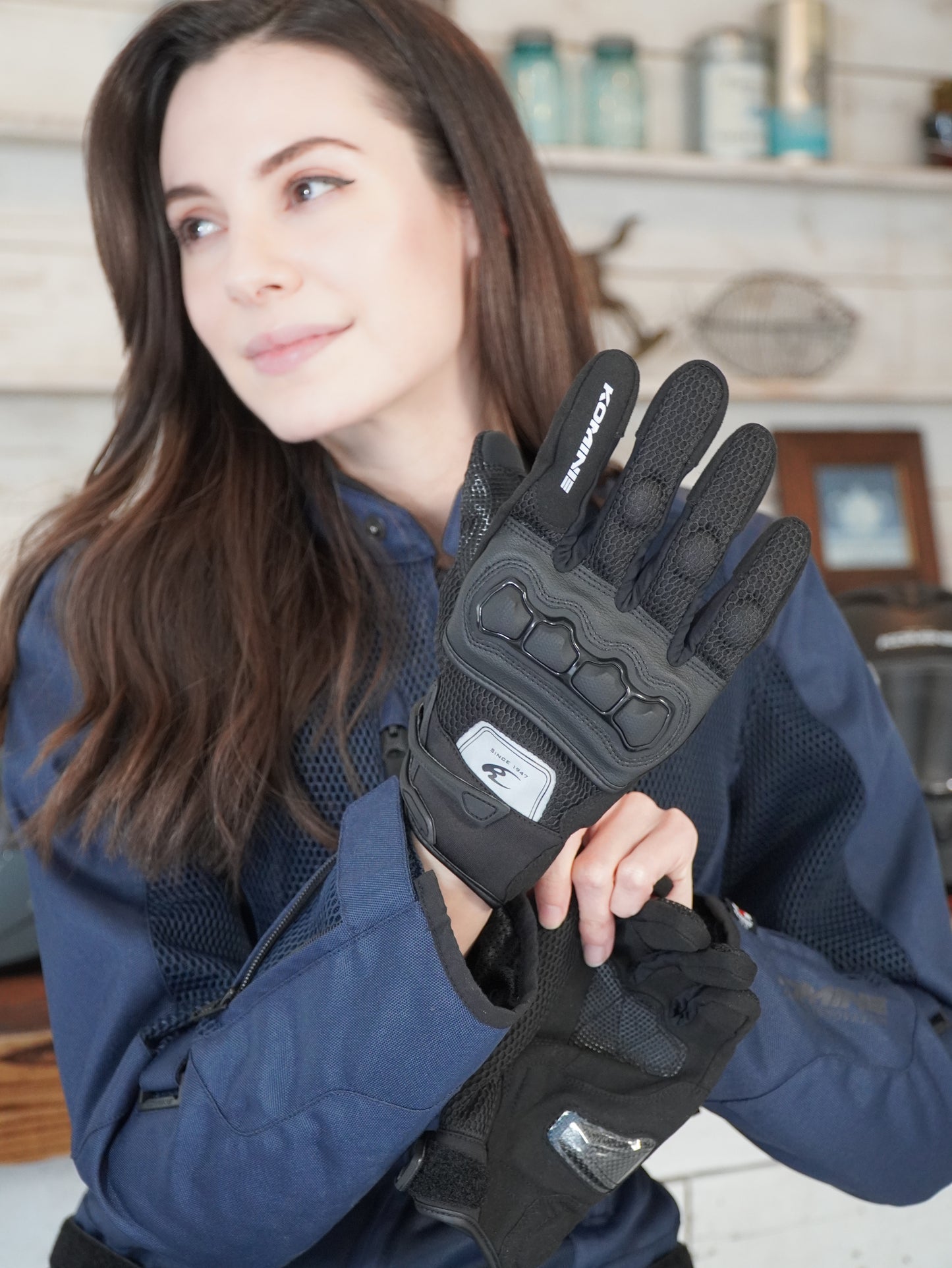 KOMINE GK-2153 Protective 3D Mesh Gloves