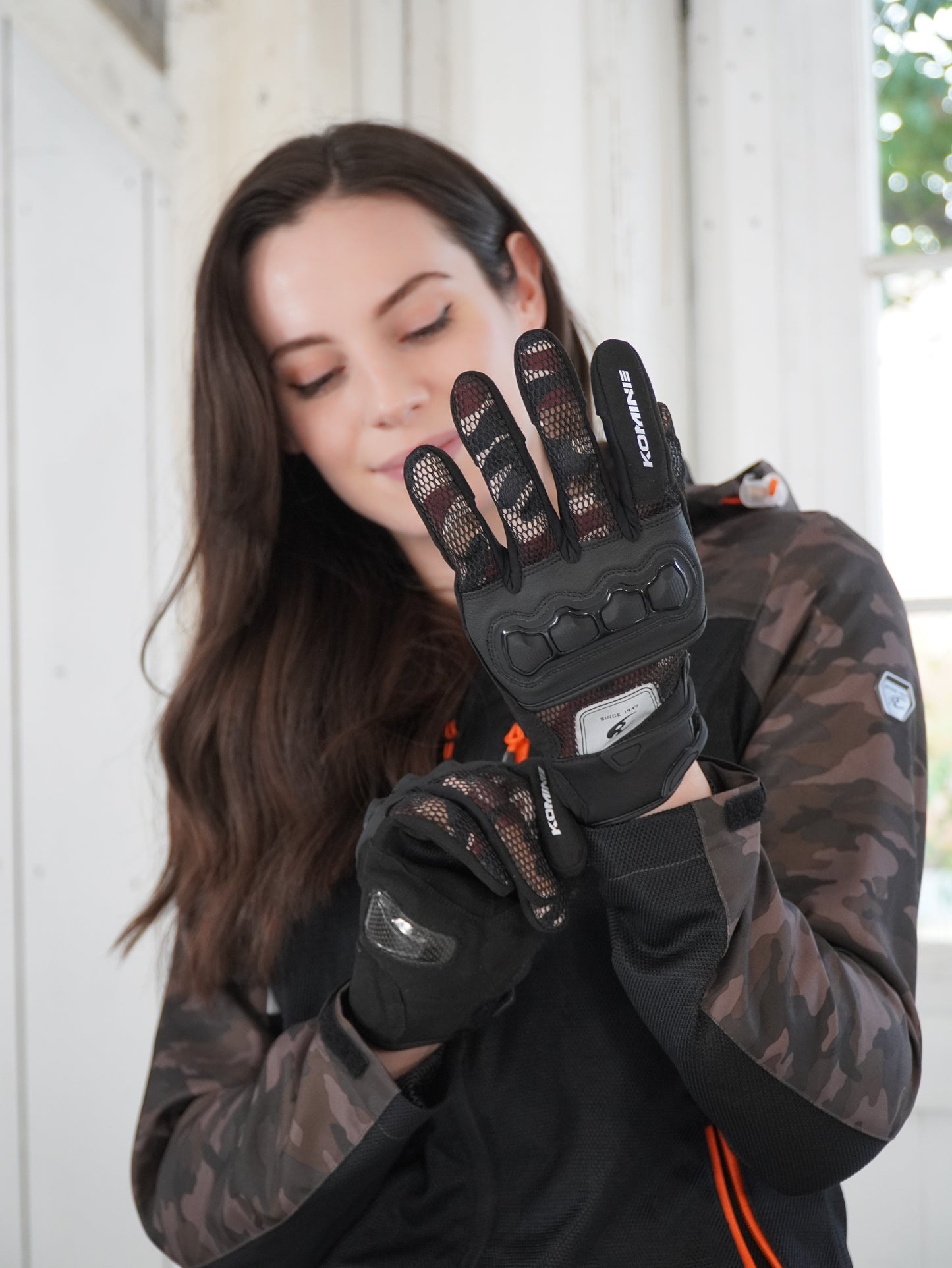 KOMINE GK-2153 Protective 3D Mesh Gloves